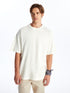 LC Waikiki Crew Neck Short Sleeve Combed Cotton Men's T-shirt